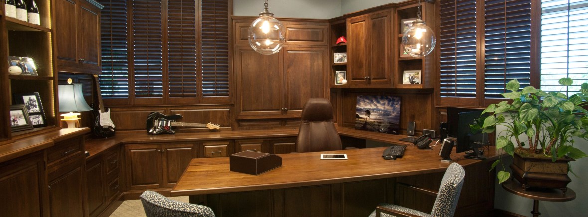 Corporate-exec's-office