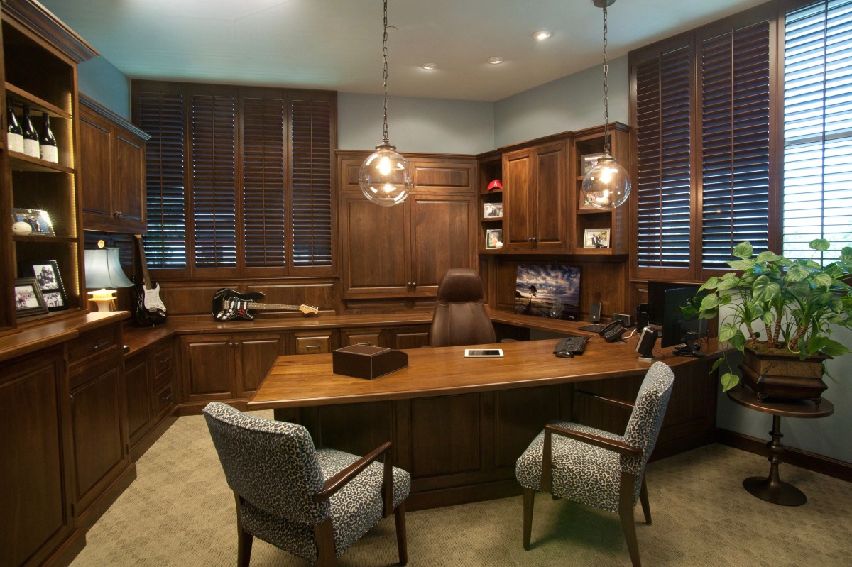 Corporate-exec's-office