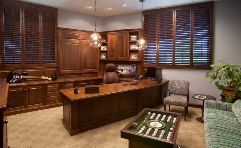 Corporate-exec's-office