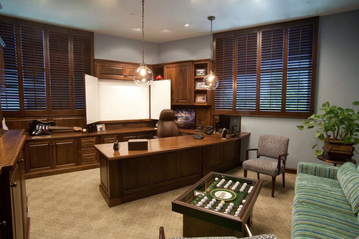 Corporate-exec's-office