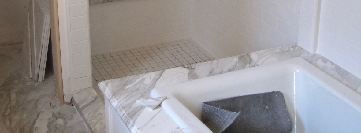 Close-up-of-tile-mid-construction