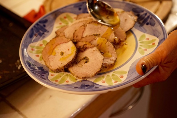 sliced-herb-crusted-porkloin